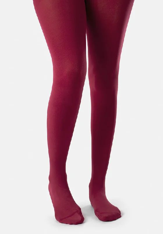 Color Block Tights for Women Premium 80 Denier Tights Aster