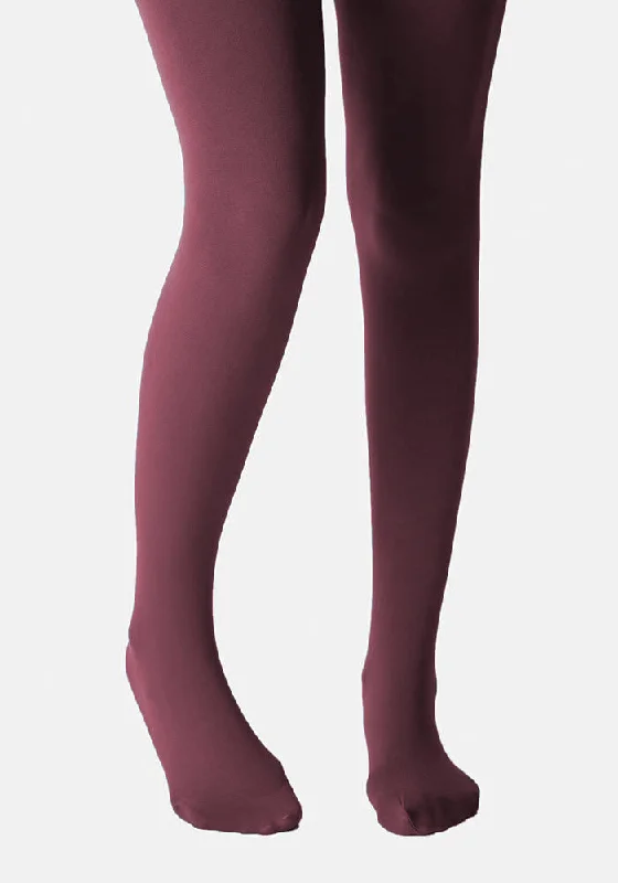 Tights for Dance Performances Premium 80 Denier Tights Damson