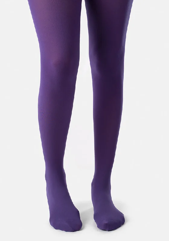 Women's Mesh Tights Premium 80 Denier Tights Petunia