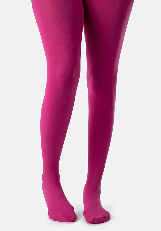 Women's Tights with Patterns Premium 80 Denier Tights Rose