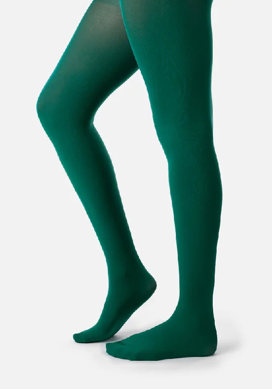 Women's Retro Tights Premium 80 Denier Tights Spruce