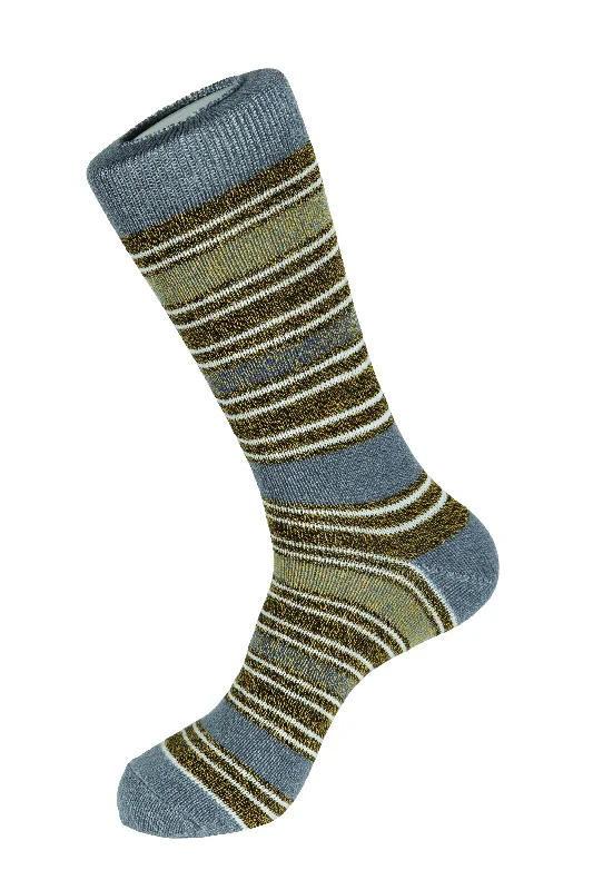 Women's adjustable - fit socks for a customized feel Century Stripe Boot Sock