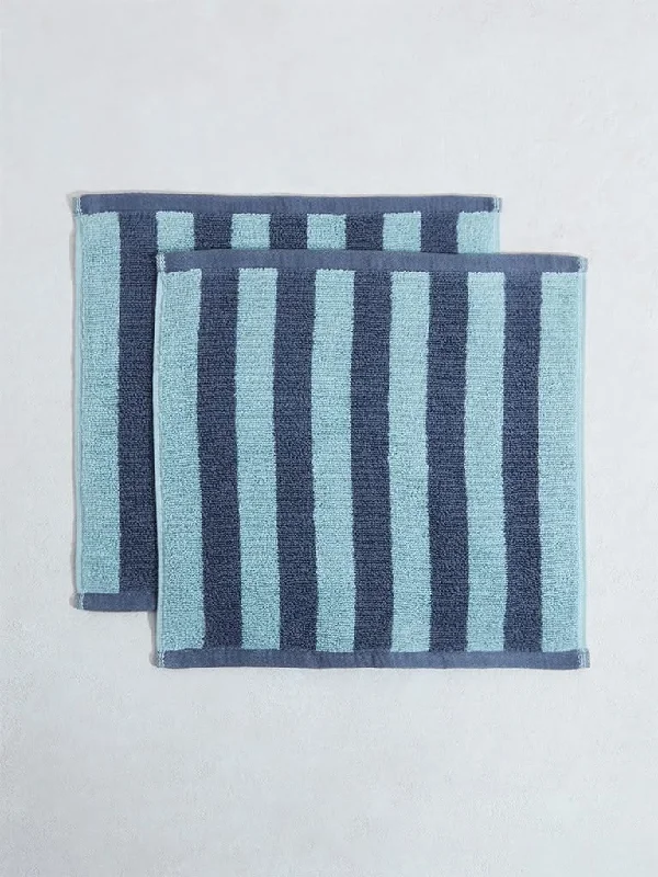 Women's pocket - equipped casual pants Button - fly women jeans with a traditional touch Westside Home Blue Broad Striped Face Towel - (Set of 2) Women's pocket - equipped casual pants Button - fly women jeans with a traditional touch Westside Home Blue Broad Striped Face Towel - (Set of 2)