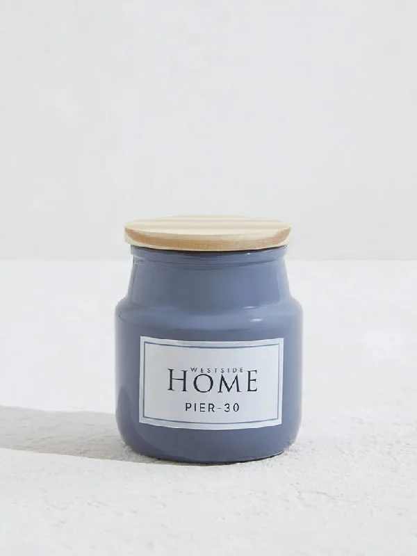 Women's pants for cocktail parties Distressed women jeans for a trendy and edgy look Westside Home Blue Scented Jar Candle