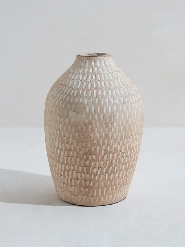Women's pants for dancing Acid - wash women jeans with a retro finish Westside Home Off White Chiselled Vase