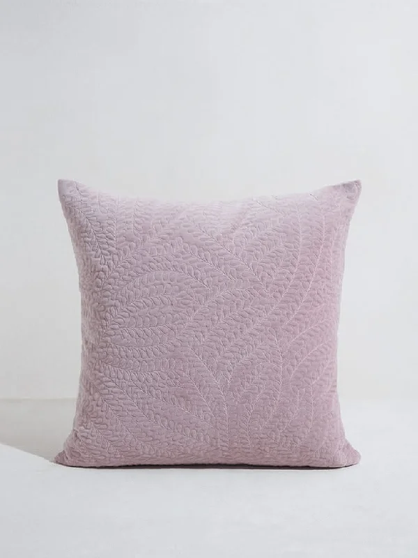 Women's kids - inspired printed pants Colored women jeans in vibrant hues like red and yellow Westside Home Pink Leaf Quilted Cushion Cover