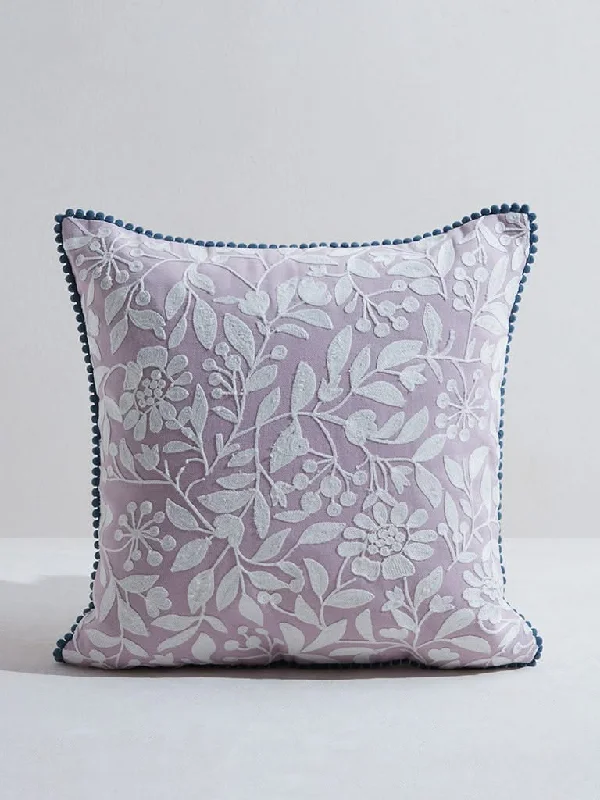 Women's polka - dot dressy pants Distressed women jeans for a trendy and edgy look Westside Home Purple Floral Design Cushion Cover